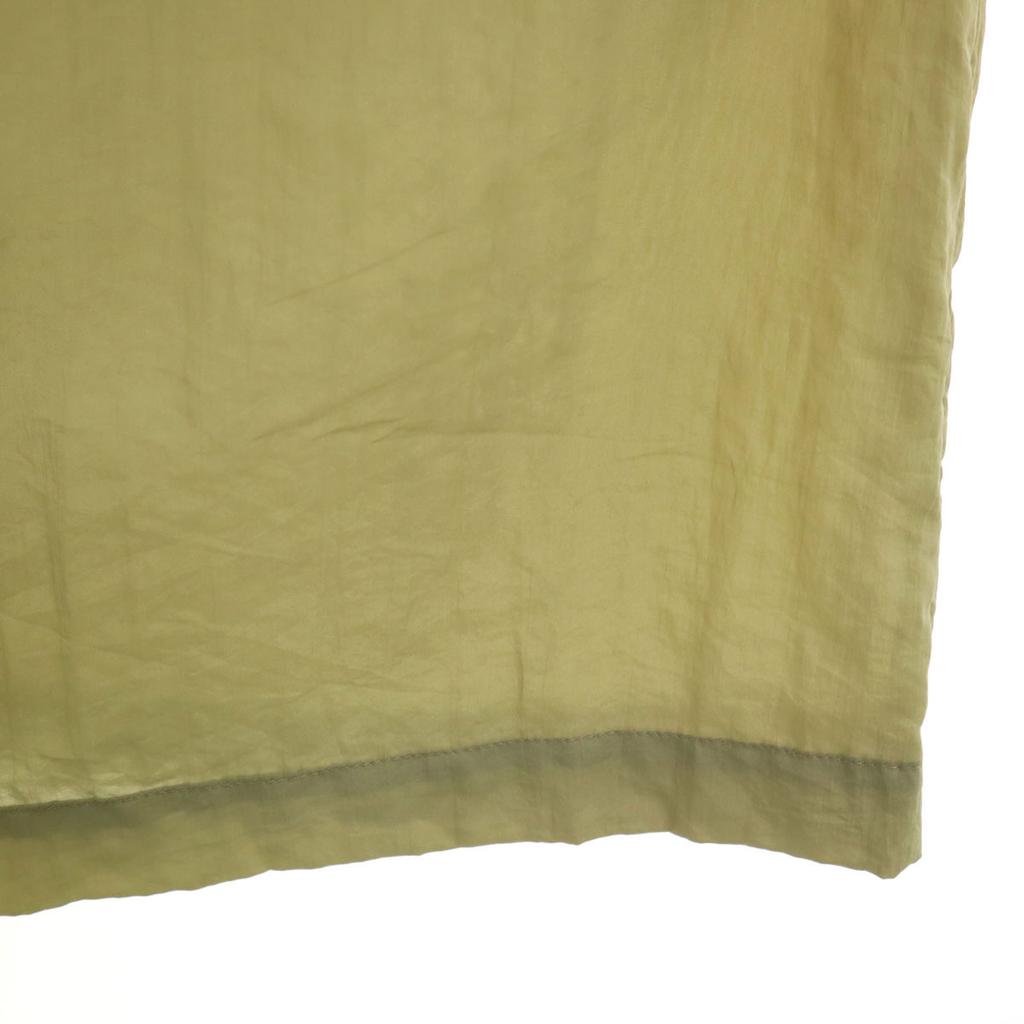 LANVIN 90s Old Packable Stainless collar coat Olive Spring Travel Men's Used