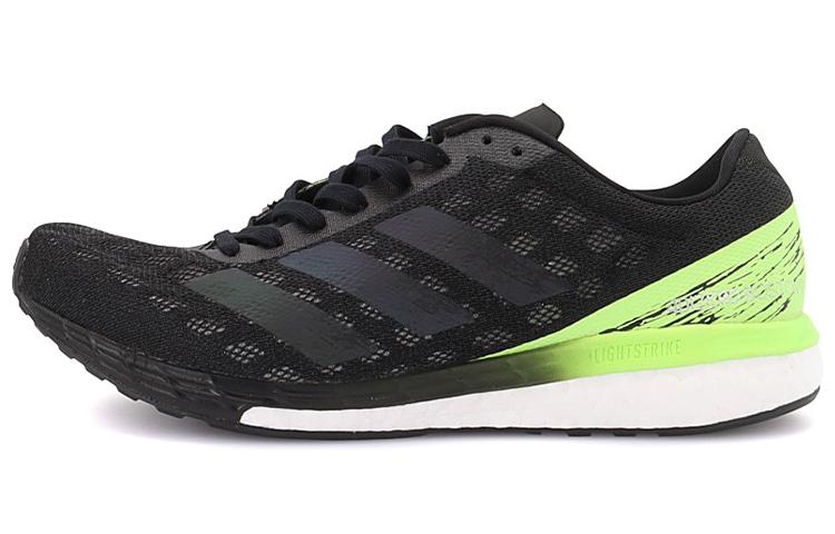 Adizero Boston Adidas 9  Black Signal Green  EG4657 42