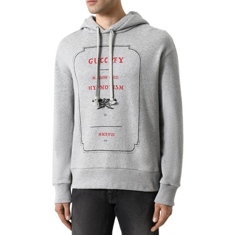 Gucci Sweatshirt Men's Light Gray 475374-X3N44-1672