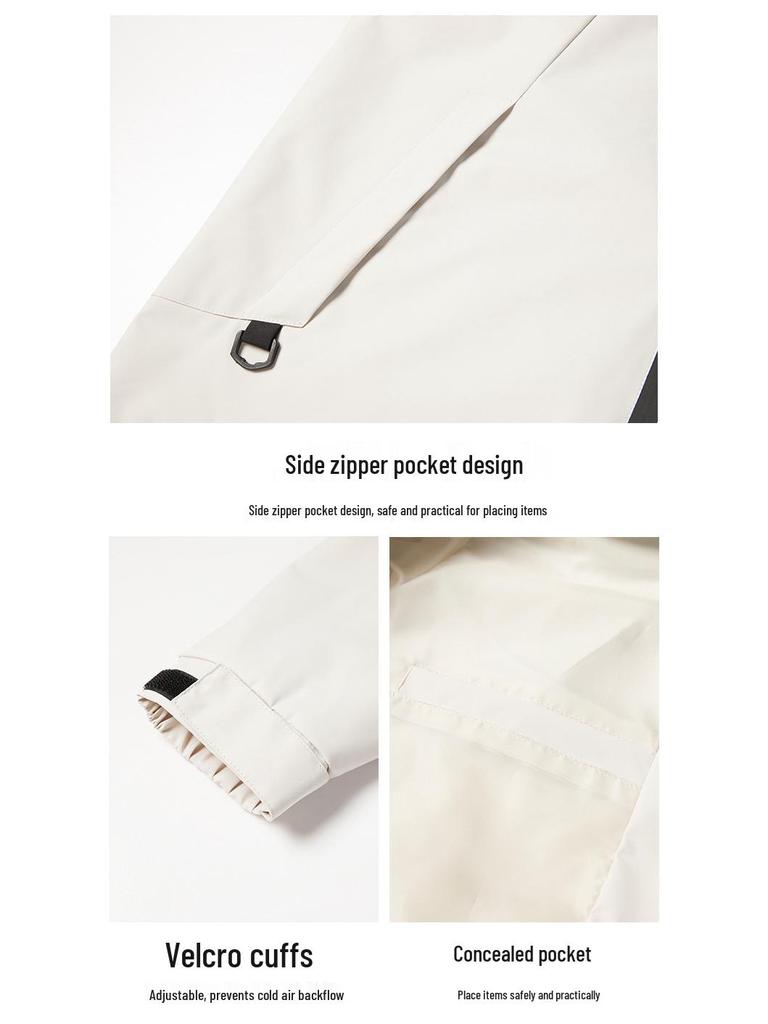 Jaqueta Softshell Corta-vento Masculina 2024 para Primavera e Outono - Top para Atividades ao Ar Livre e Montanhismo