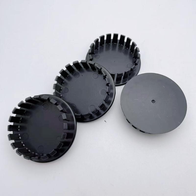 4pcs ABS Universal 66mm 55mm Blank No Logo Emblem Car Wheel Center Caps Wheel Hubcaps Rim Center Dust Cover Hub Accessories