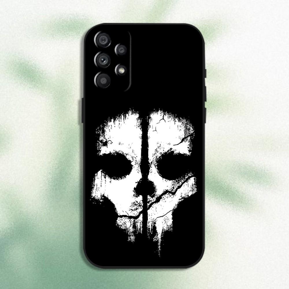 C-COD Call Of D-Duty Ghost Phone Case For Samsung Galaxy A20,A21s,A22,A31,A32,A52,A53,A72,73,A80 Soft Black Cover