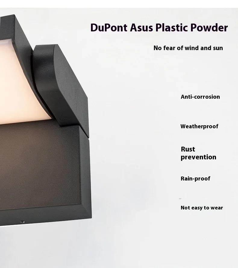 LED AC85-265V Wall Lamp Motion Sensor Light Outdoor Wall Light Porche Balcony Garden Courtyard Lamp Retro Living Room Bedroom