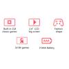 Retro Handheld Games Console Video 2.4 Inch Screen Built-in 216