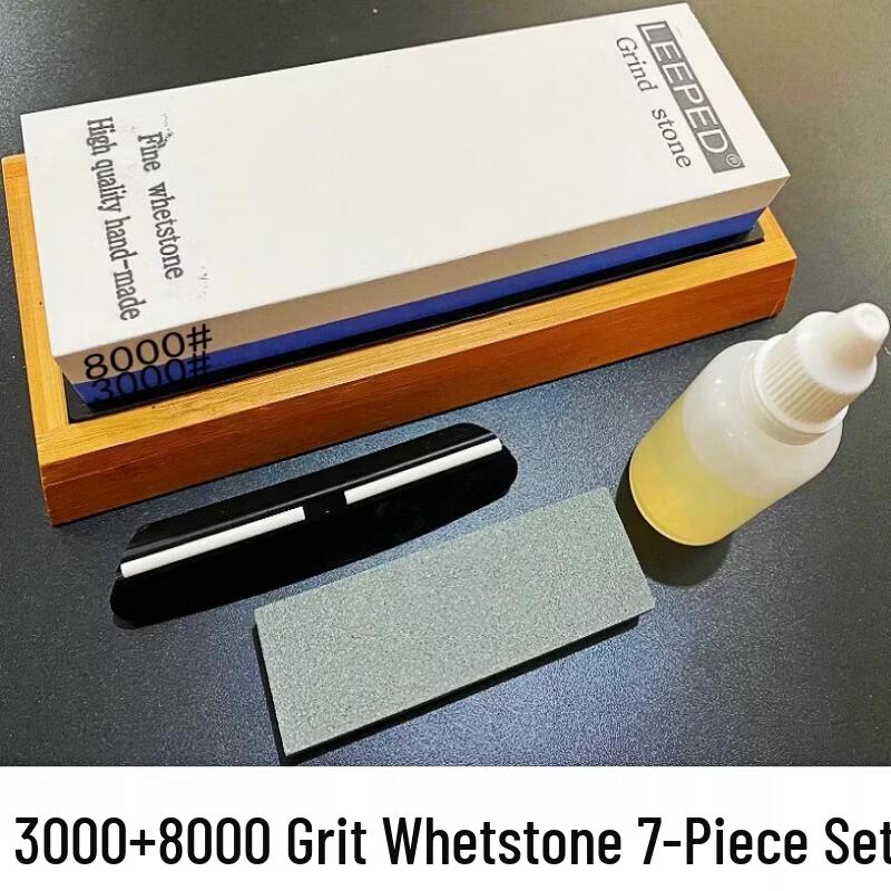 Chixing Professional White Corundum Double-Sided Sharpening Stone Set