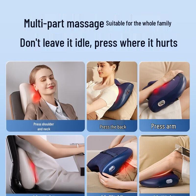 Westinghouse Heated Lumbar & Full Body Massage Pillow CN plug (adapter included)