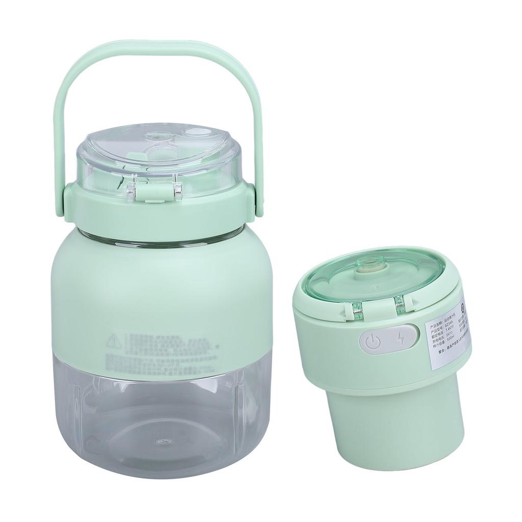 500ml Portable Electric Juicing Cup Cordless Rechargeable 10 Blades Electric Juicing Blender Cup for Home Travel Sport
