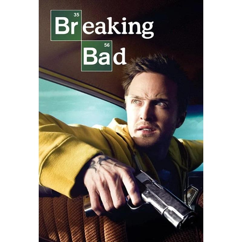 Breaking Bad Klassische Krimi-TV-Serie Poster Leinwandmalerei Heisenberg Drucke Wandkunst Bilder Moderne Heimzimmerdekoration