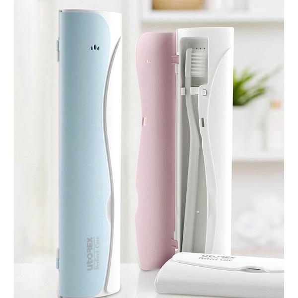 Utorex Perfect Care Dobíjecí Přenosný Sterilizátor Zubních Kartáčků, Růžový, UV-C