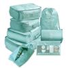 8 Pcs Packing Cubes Set, Waterproof Travel Luggage Organizer Bags, Multi-Size Clothes Underwear Shoe Storage Packing Cubes