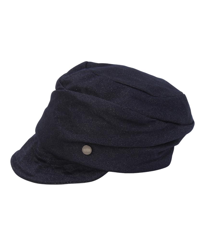 Yunibeosyeolkemiseuteuli Wire Wrinkle Poly Navy Marine Cap