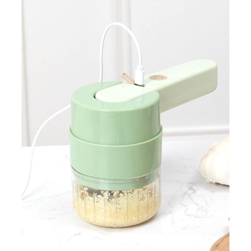 Automatic Home USB Meat Grinders Kid Food Supplement Stirring Grinder Electric Garlic Stirrer Mini Garlic Pulling Gadget
