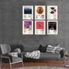 6pcs Kanye West Posters Album Cover Posters for Teen and Girls Dorm Decor