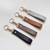 Cross Grain PU Leer Sleutelhanger Riem Portemonnee Anti-Verlies Sleutelhanger Polsband Tas Bedeltje voor Autosleutels Riem Accessoires