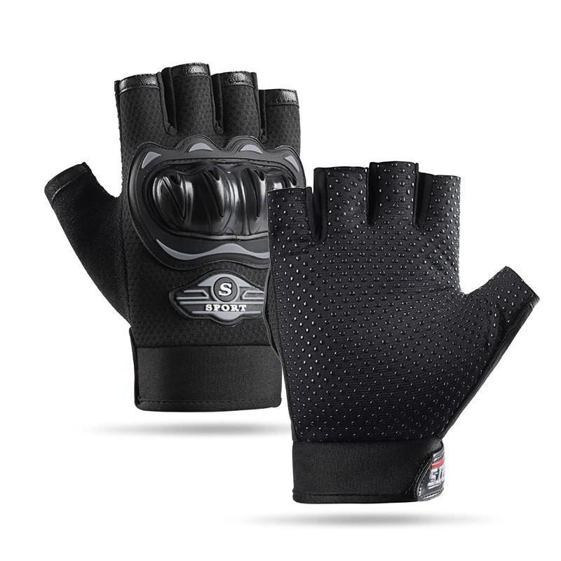 Men's Wear-resistant Anti-slip Outdoor Cycling and Racing Gloves - Long and Half Finger Options