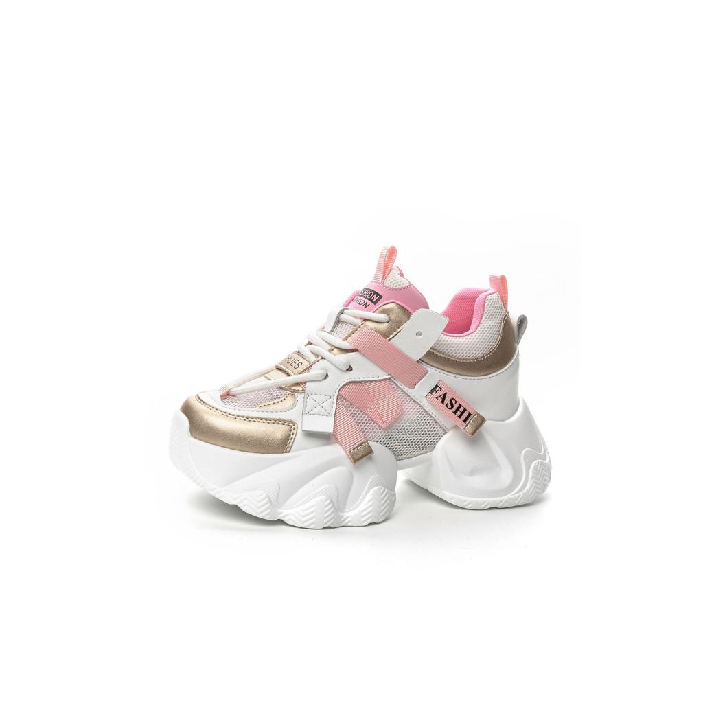 Kožené Dámské Boty Jaro Léto Muffin Silná podrážka Uvnitř Zvedací Sportovní Neformální Boty Staré