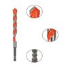 10pcs Concrete Carbide Drill Bits 1/4'' Hex Shank Masonry Drill Bits Drilling For Glass Brick Tile Stainless Steel Plates