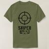 Funny Sniper Elite Target Graphic TShirt 100 Cotton ONeck Short Sleeve Summer Casual Mens Tshirt Streetwear
