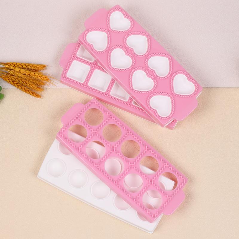 Küchenwerkzeuge 10 Mit Tortellini-Formen Ravioli-Schneider Teigtaschenform Presse DIY-Werkzeuge zur Herstellung von Gebäck