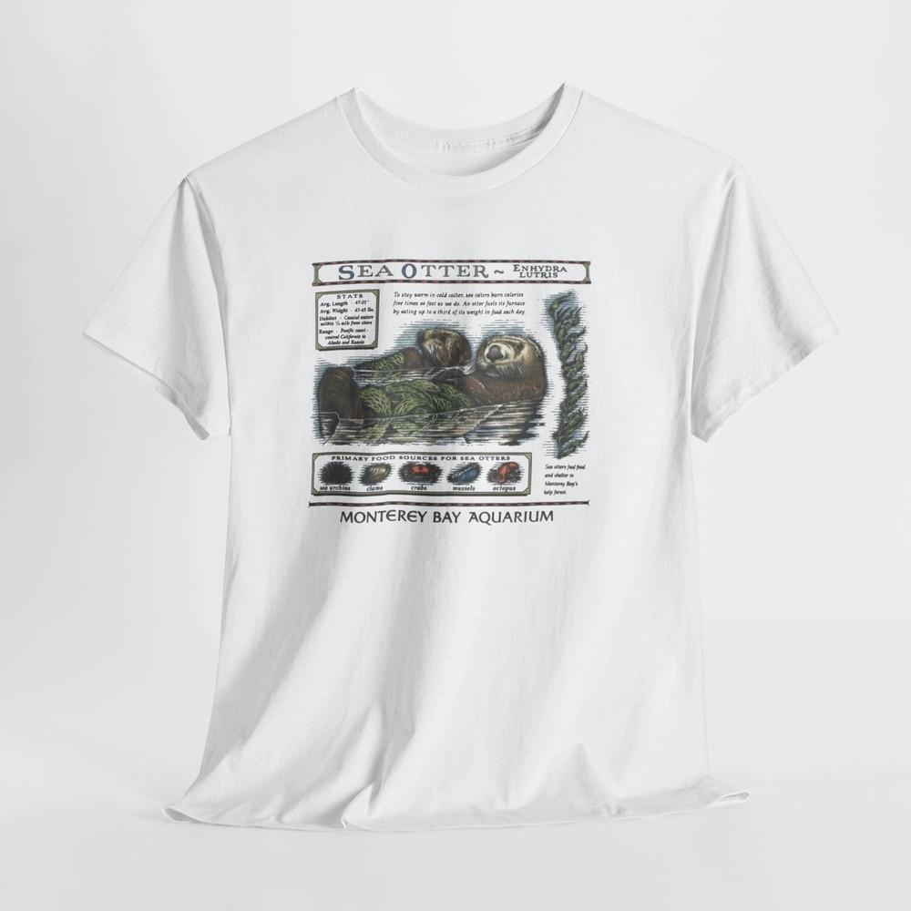 

Винтажная футболка с каланами аквариума Монтерей Бэй 4XL