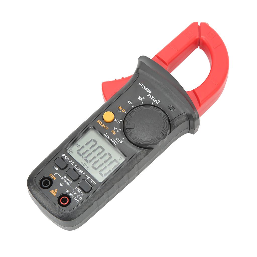 Digital Clamp Meter AC DC Voltage Current Resistance Capacitance Meter Electrical Test Multimeter