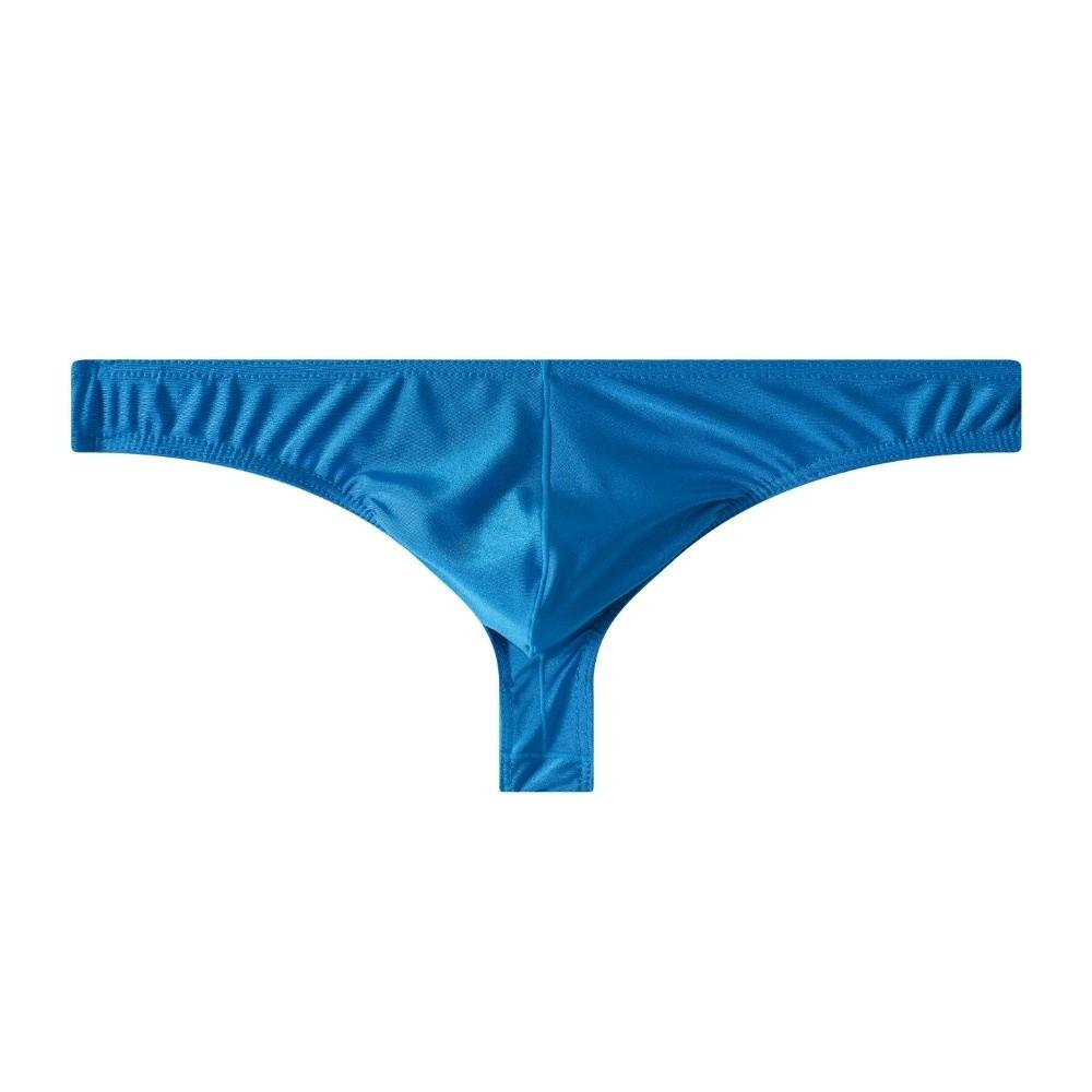 Underpants Men's Panties Low Waist Male Briefs Soft Men Ice Silk Thongs Sports