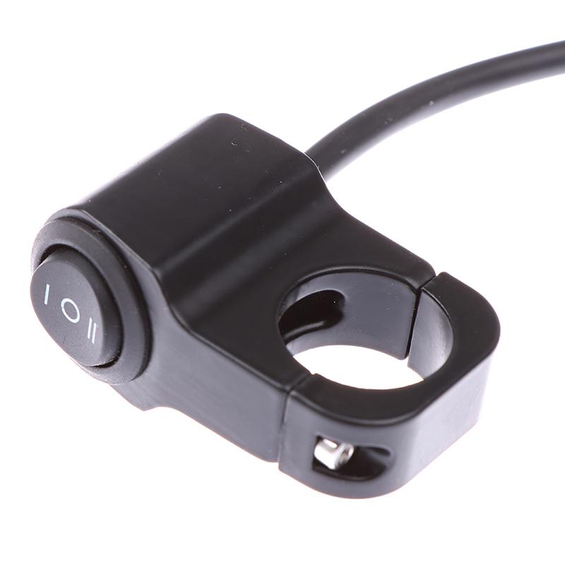 Spínač řídítek motocyklu Zapnuto Vypnuto 12V Vodotěsný Světlomet ATV Mlhové světlo