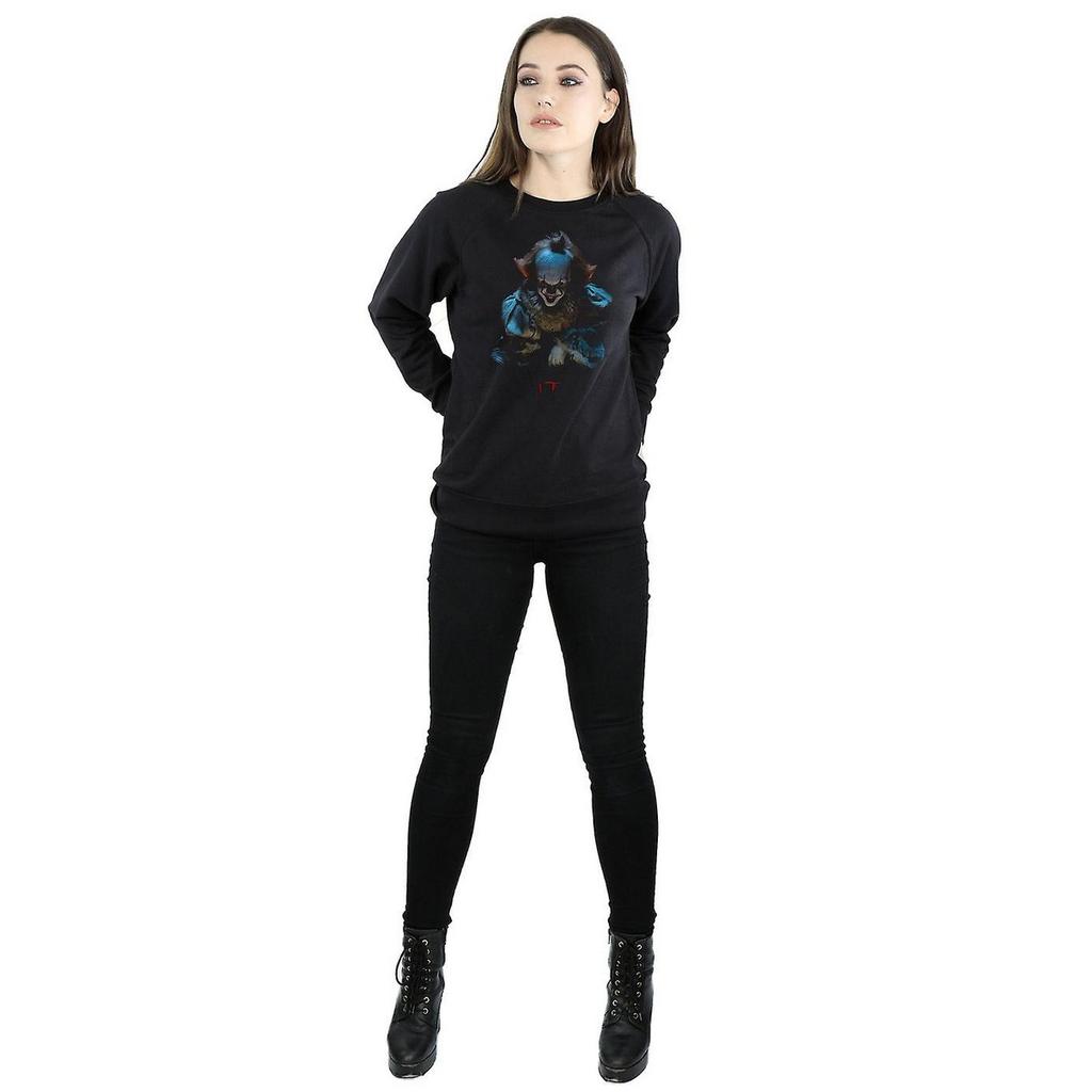 It Womens/Ladies Pennywise Grin Cotton Sweatshirt