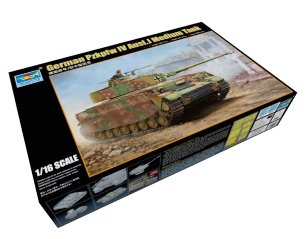 Trumpeter German Army IV Tank Type J Plastic Model 1/16