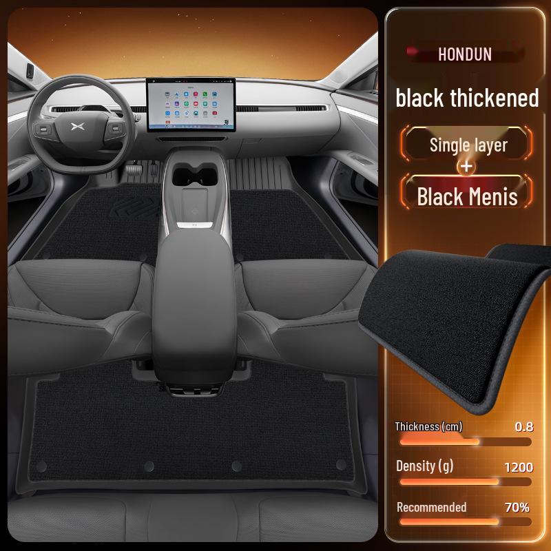 Xiaopeng M03 MAX TPE Floor Mats 2025 Car Interior Accessories