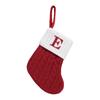 Christmas Exquisite Red Christmas Socks Letter Candy Bag Decoration Gift Bag Christmas Tree Decoration