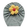 Hollow Baby Fetal Cap, Cute Flower Children's Pullover Hat, Four Seasons Thin Soft Baby Hat