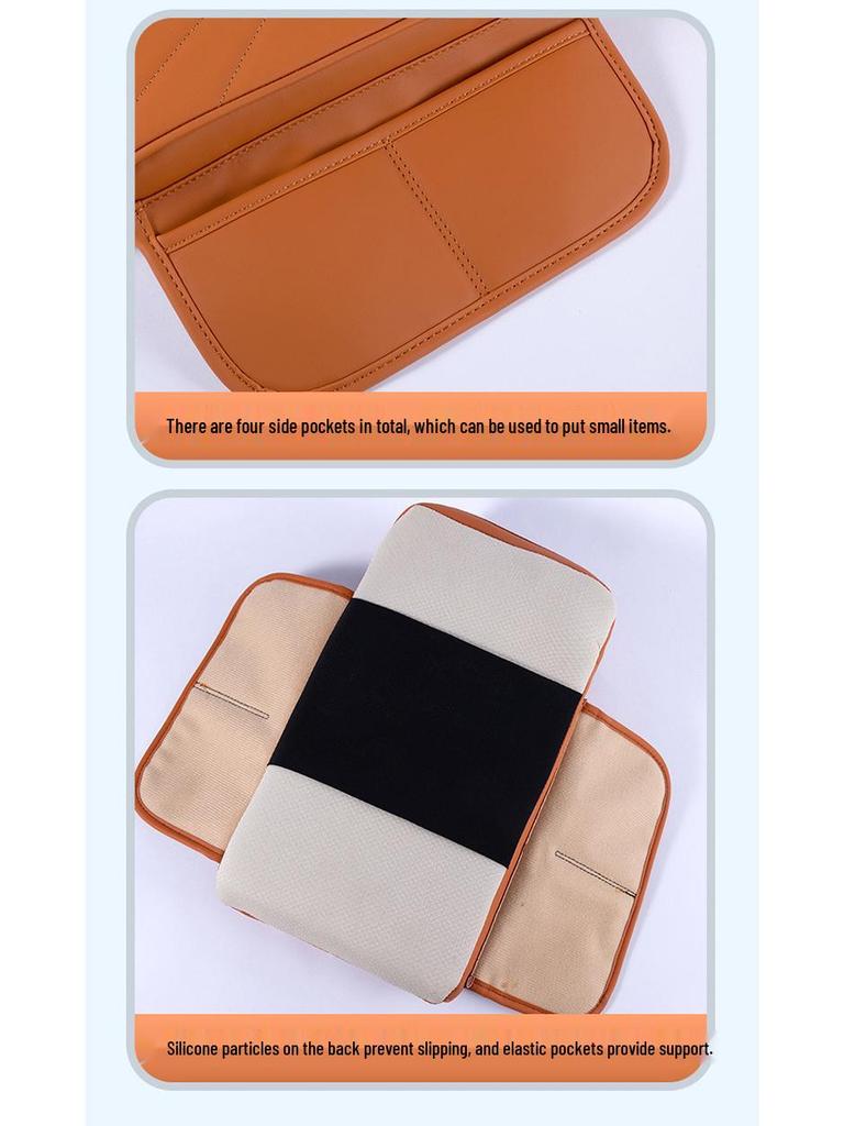 Compatible with 24 Tesla Model 3 variants: armrest booster, protective cover, tissue box.