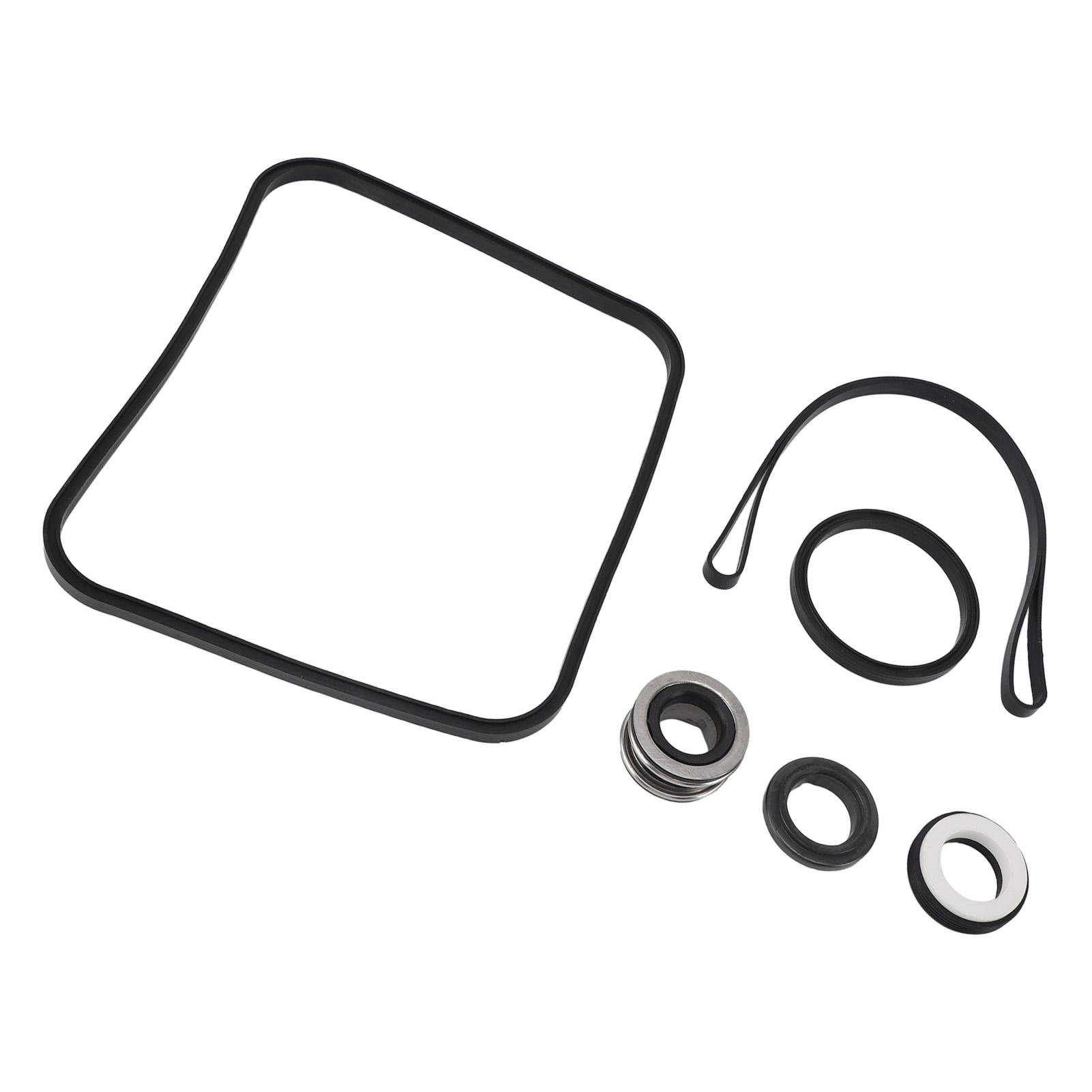 O Rebuild Repair Kit, Rubber Pool Pump O Sealing Gasket Replacement with 6 Pieces Pump Accessories for Super 1600 2600X