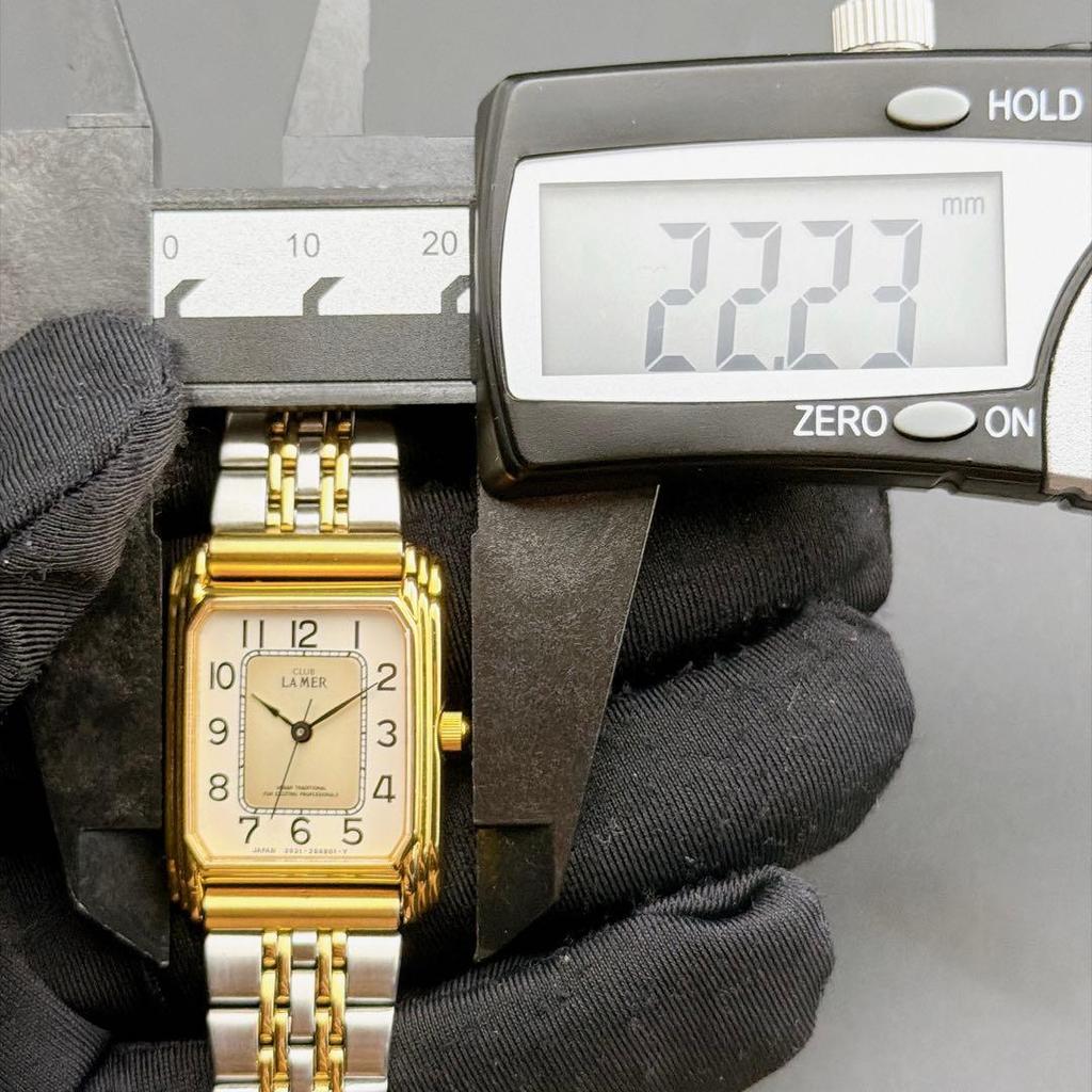 Used Rare Old Citizen Club La Mer Silver Quartz Ladies Watch
