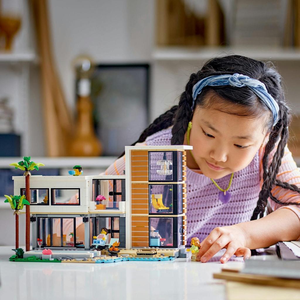 LEGO Skaperekspert Moderne Huslekegave Bursdagskloss Jul Gutter Jenter Barn 9 år 10 år 11 år Grunnskole