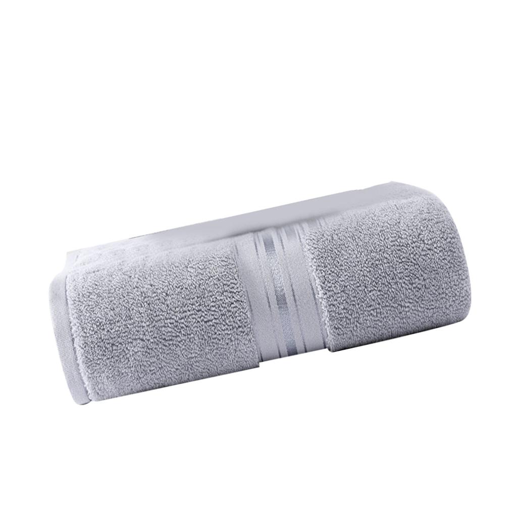 600g Bath Towel 70x140cm Cotton Highly Absorbent Quick Dry Thickened Bath Sheet for Beach Hotel