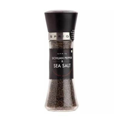 Seasoning Mix: Sichuan Pepper and Sea Salt (200 G), Sichuan Pepper & Sea Salt, Sprig