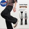 NASA MARVEL Men's Loose Casual Workwear Pants