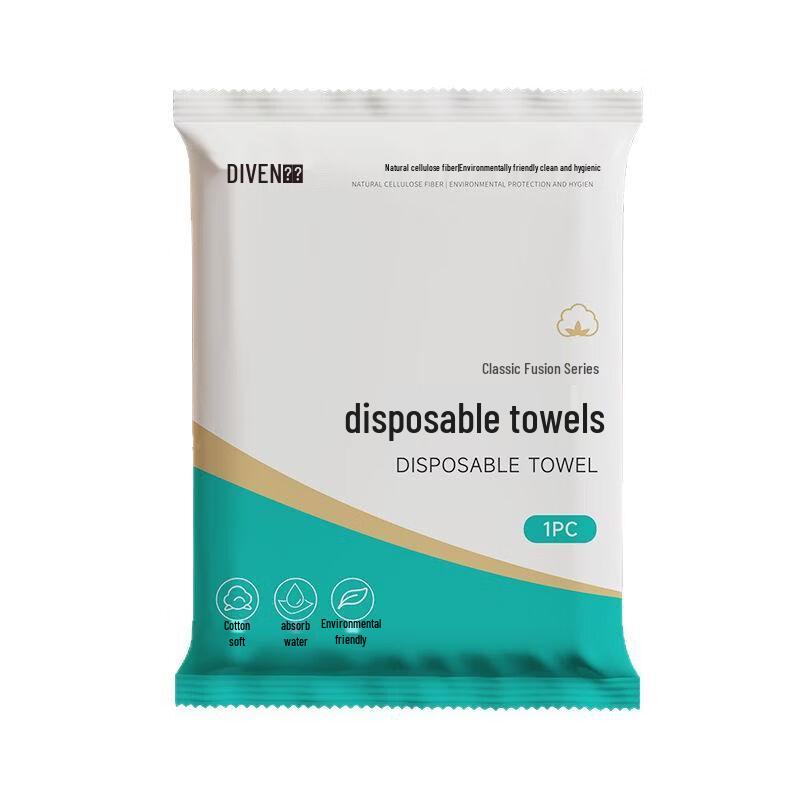 OEING Disposable Individually Wrapped Thick Bath Towels