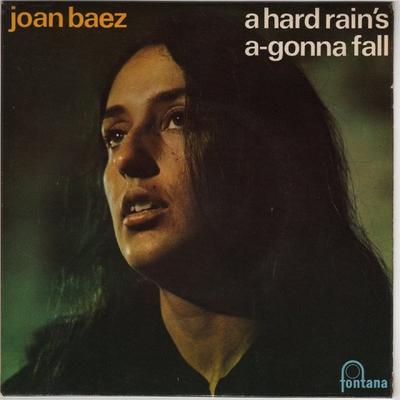 7inch Record JOAN BAEZ - A Hard Rain's A-Gonna Fall TFE18013 Fontana 1965 UK Folk Used