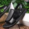 Fashion Summer Men Classic Sandals European American Lightweight Comfortable Brand Sandals Outdoor Driving Travel Beach Shoes Sizes 38-4