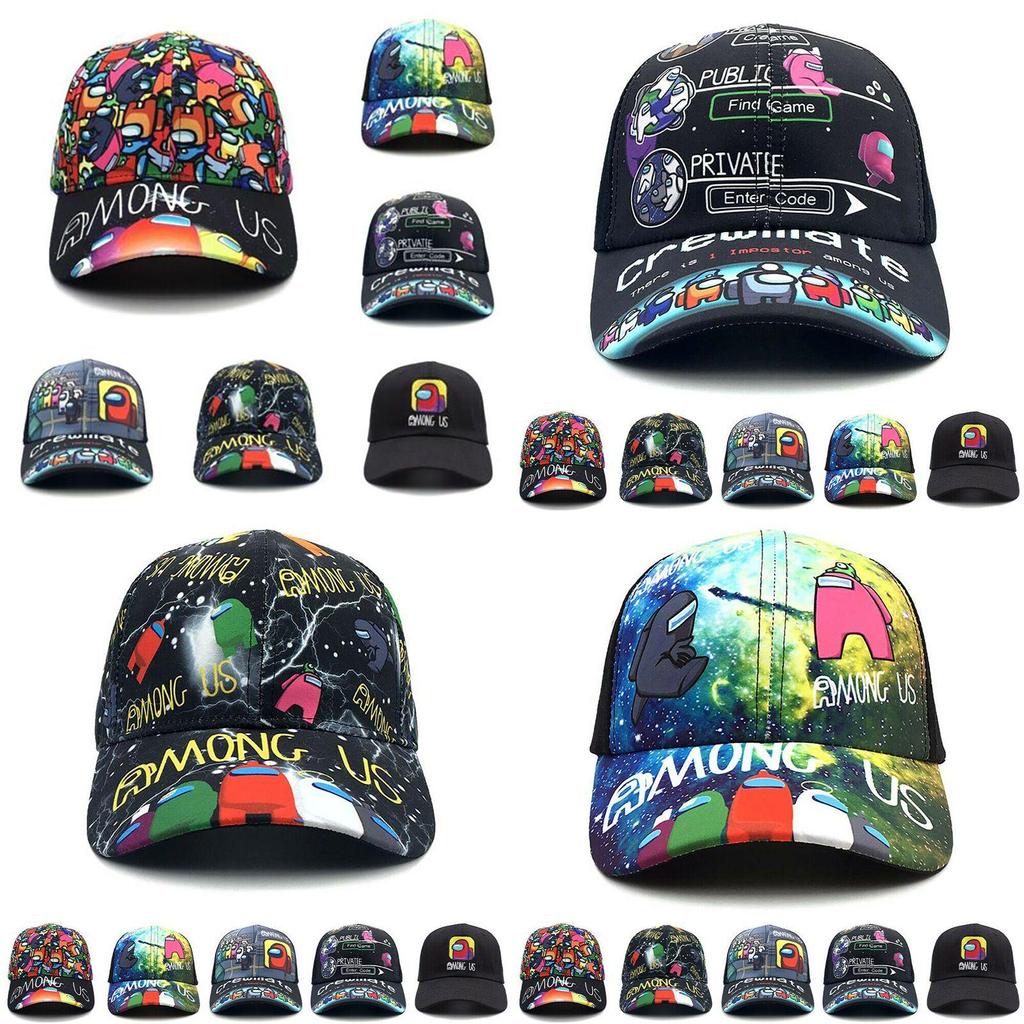 Baseball Unisex Cap Cartoon Hippie Adjustable Summer Sun Hat Snapback
