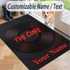 Custom Text Printed Rug The Cure Non Slip Floor Carpet For Home Room Decor