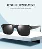 Lunettes de soleil Femmes Mode Hommes Design Carré Lunettes de Soleil Vintage Féminin Masculin Monture en Plastique Élégant