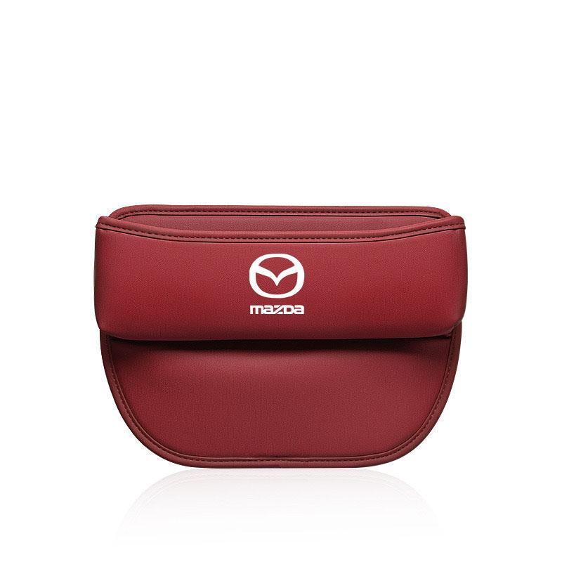 Car Seat Organizer Leather Crevice Storage Tools Box Accessories for Mazda 3 6 Atenza Cx9 Cx7 Cx5 Rx8 Rx7 Mx5 Speed Axela CX30
