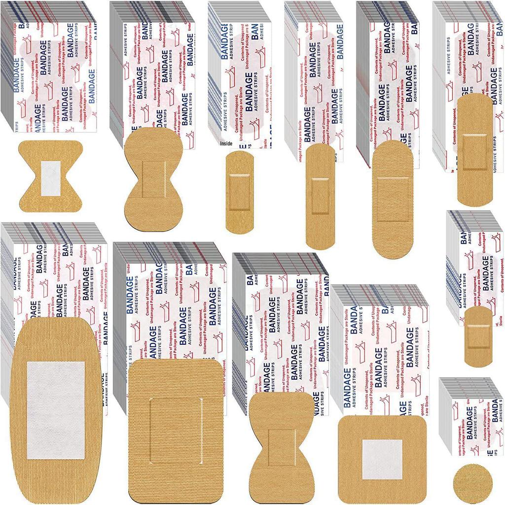 Custom Logo Elastic Bandage: Irregular Fingertip & Elbow Joint Plaster, Various Customizable Sizes