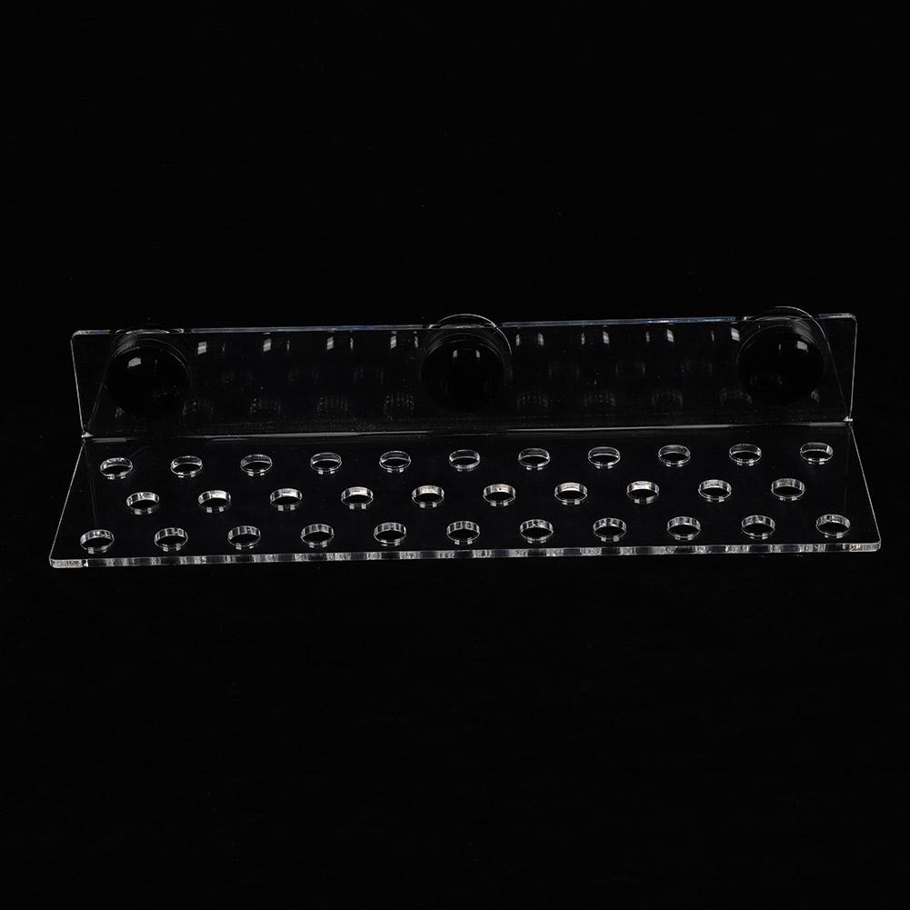 Aquarium Fish Tank Coral Rack Bracket Acrylic Strong Suction Coral Frag Rack Bracket 32 Hole