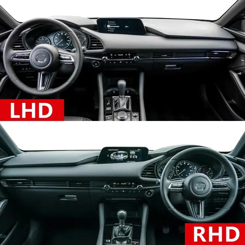 For Mazda 3 BP 2024 Axela Car Dashboard Cover Mat Non-Slip Pad Trument Panel Carpets Accessories