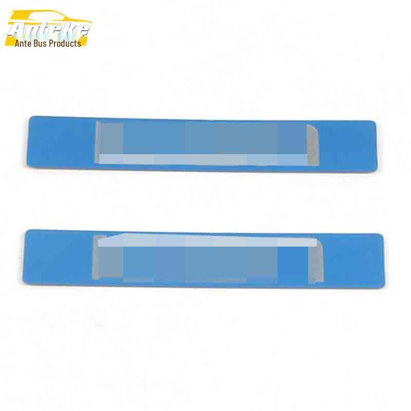 Compatible with 20 ICON Models: Stainless Steel Car Door Anti-Kick Panel & Armrest Box Decorative Sticker Accessories.